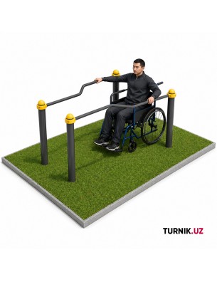 Инклюзивные брусья для колясочников StreetBar Inclusive Flow