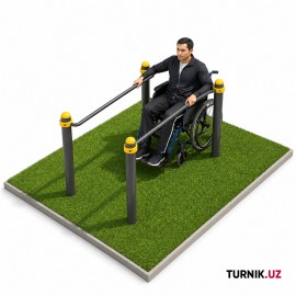 Инклюзивные брусья для колясочников StreetBar Inclusive Assist